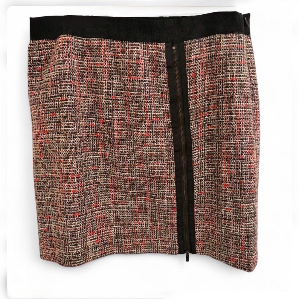 Liz Claiborne Multicolor Tweed Pencil Skirt